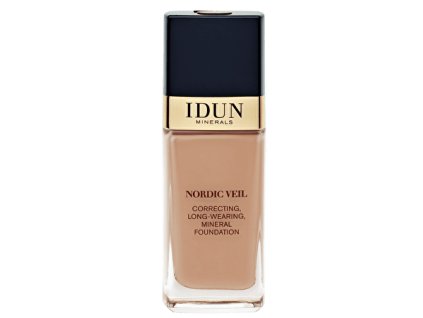 Liquid Foundation Nordic Veil ylva tekutý makeup s plným krytím Idun Minerals