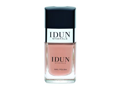 IDUN Nailpolish Bergskristall minerální vegan lak na nehty švédská kosmetika pro citlivou pleť prodávaná v lékárnách Idun Minerals