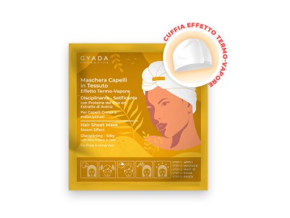 Vlasová termo maska pro kudrnaté a suché vlasy Gyada cosmetics