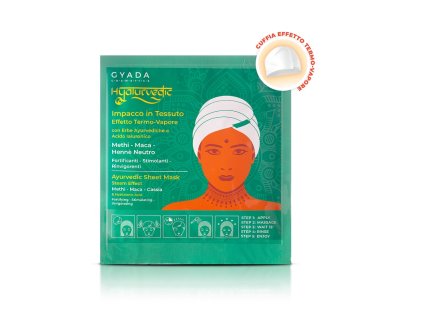 Ajurvedská vlasová maska proti vypadávání vlasů a podpora růstu vlasů Gyada Cosmetics eshop Amande Lux
