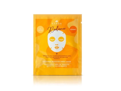 Plátýnková maska booster s vitamínem C rozjasňující eshop s nejprodávanější přírodní kosmetikou Amande Lux