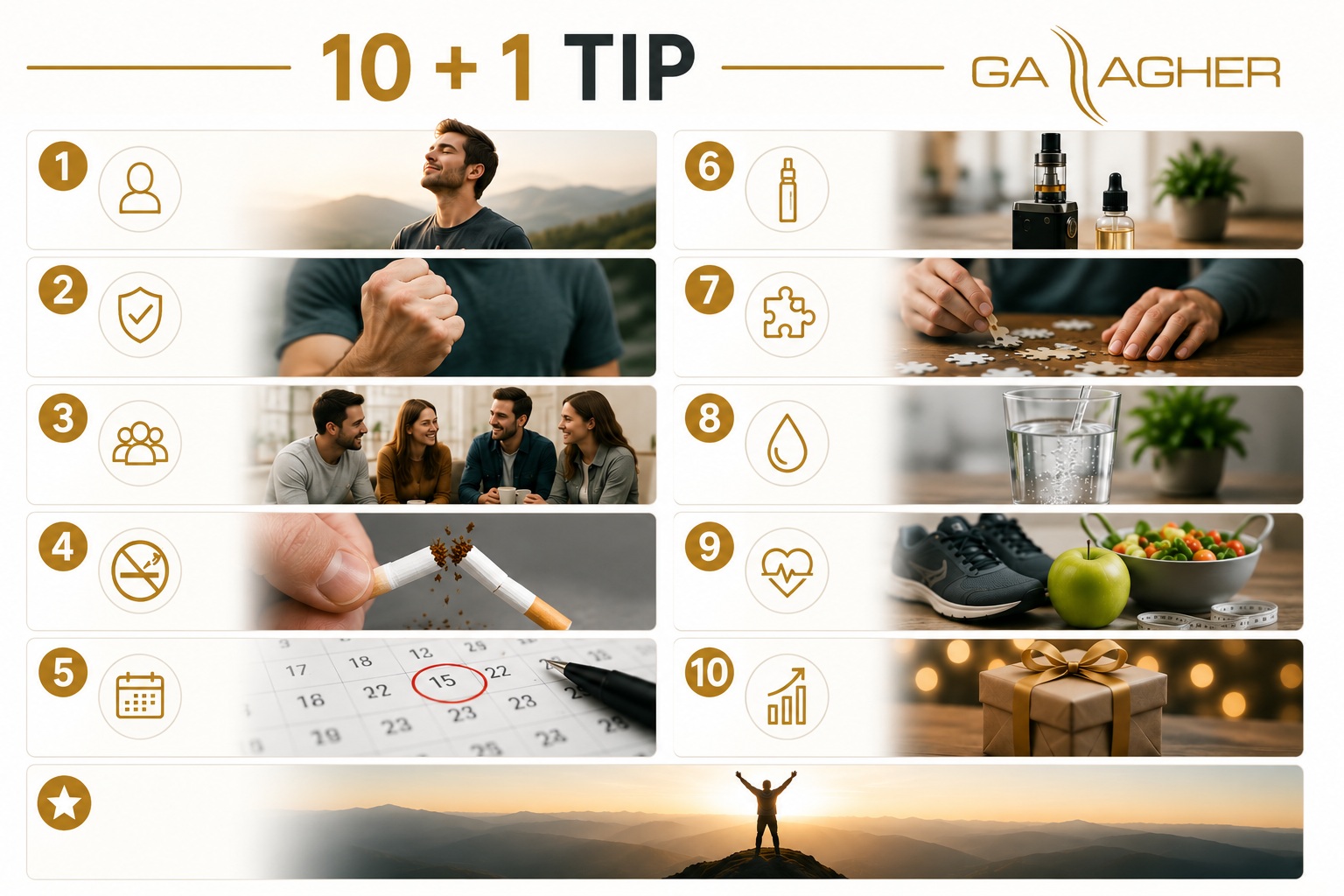 Máme pro vás 10+1 tip, jak přejít z klasických cigaret na ty elektronické: Zn. Jednoduše a úspěšně