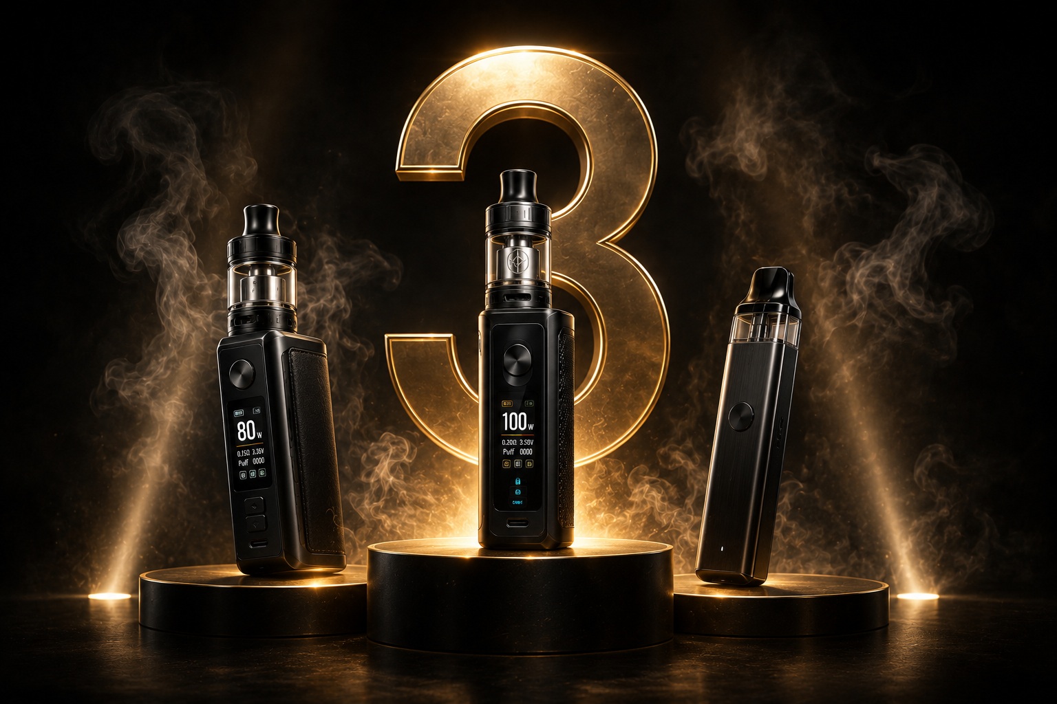 3 tipy na e-cigarety pro opravdové fajnšmekry