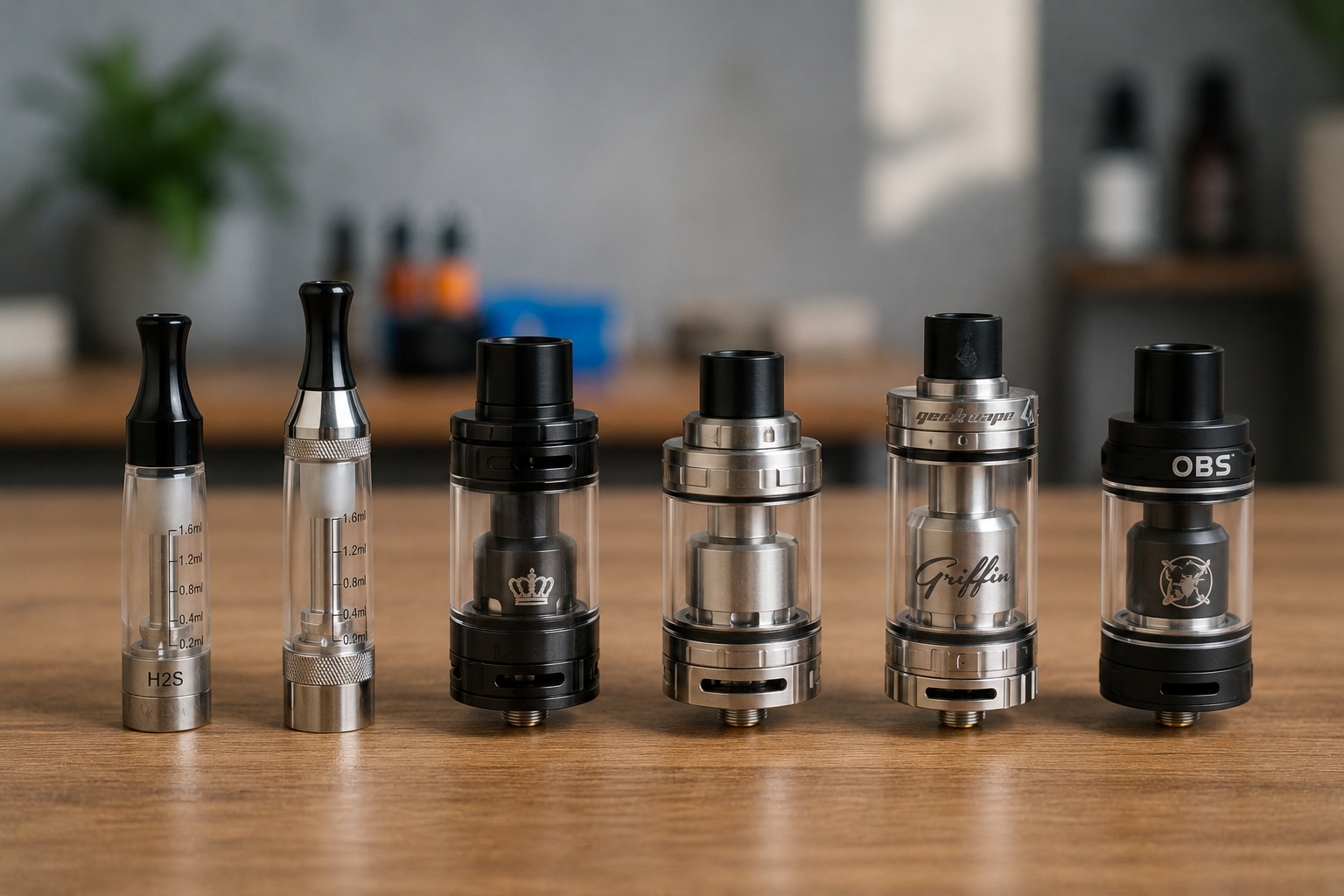 Šest tipů na clearomizéry pro začátečníky, pokročilé i náročné vapery
