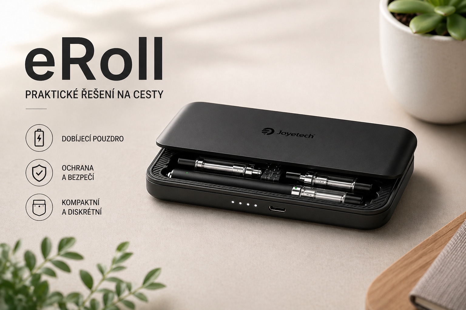 Recenze e-cigarety eRoll: pro koho je určena a jaké jsou rozdíli oproti dřívějším modelům?