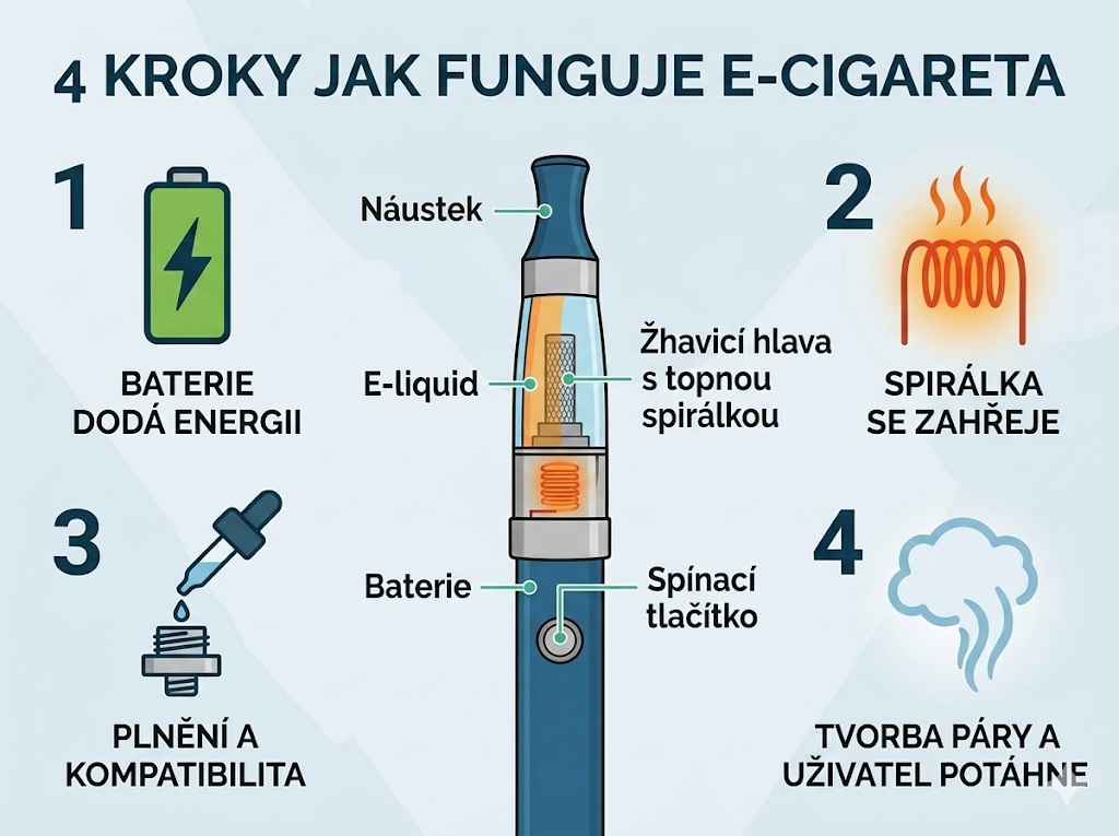 E-cigareta: jak funguje?