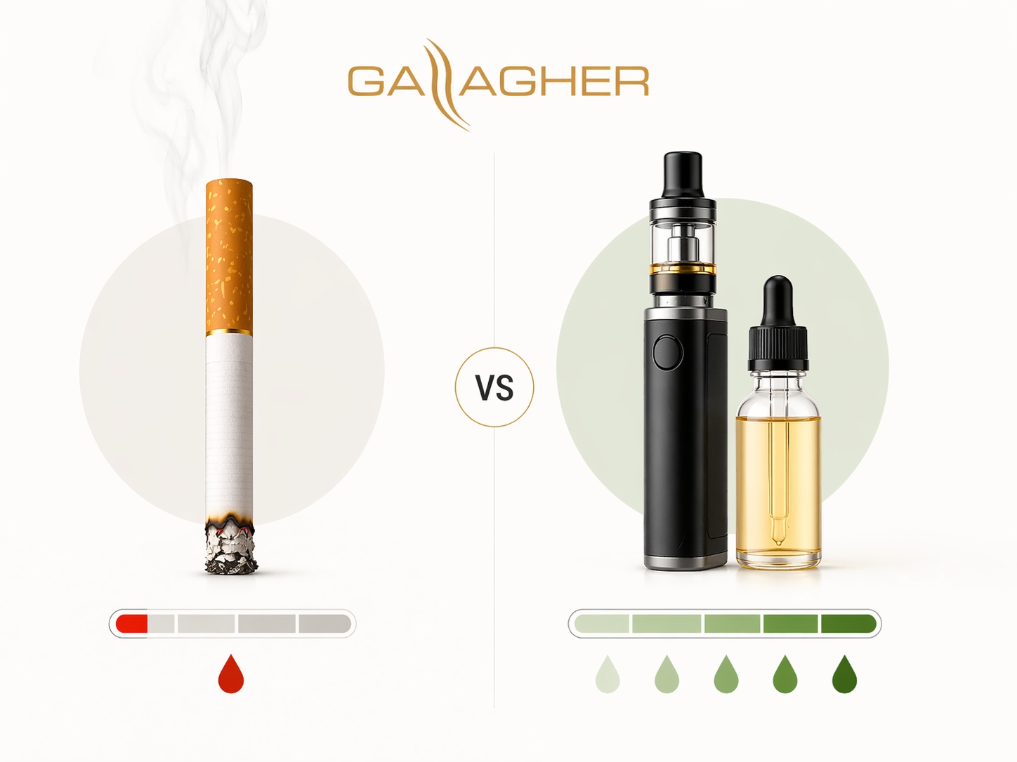 Jak se liší obsah nikotinu v klasické a elektronické cigaretě?