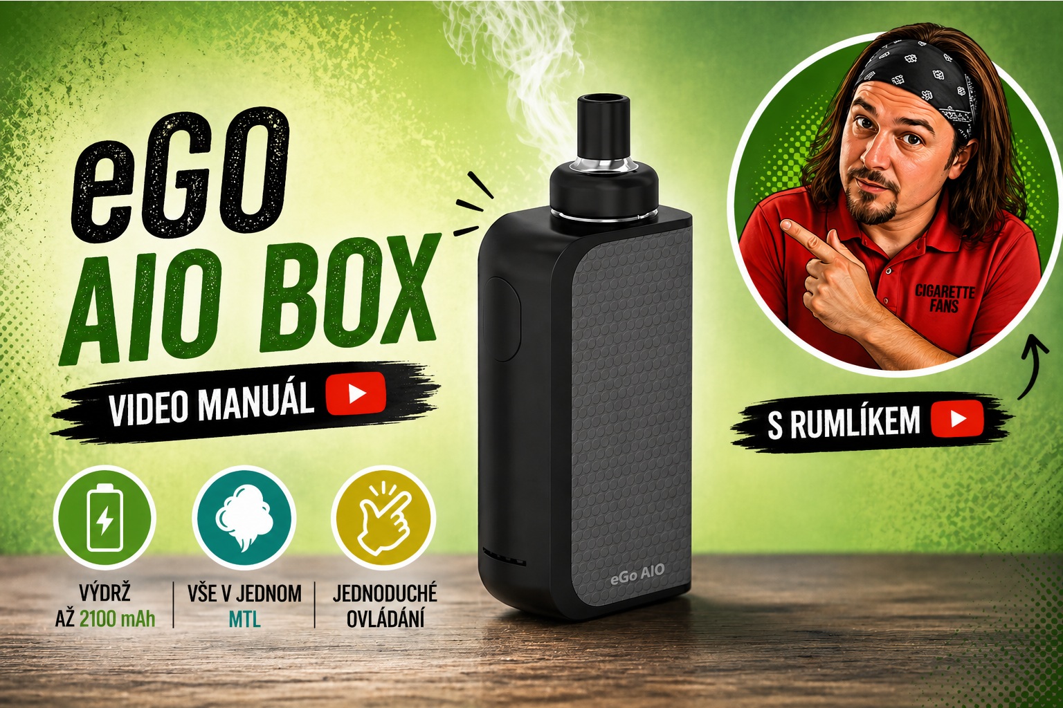 YouTube videomanuál: eGo AIO BOX