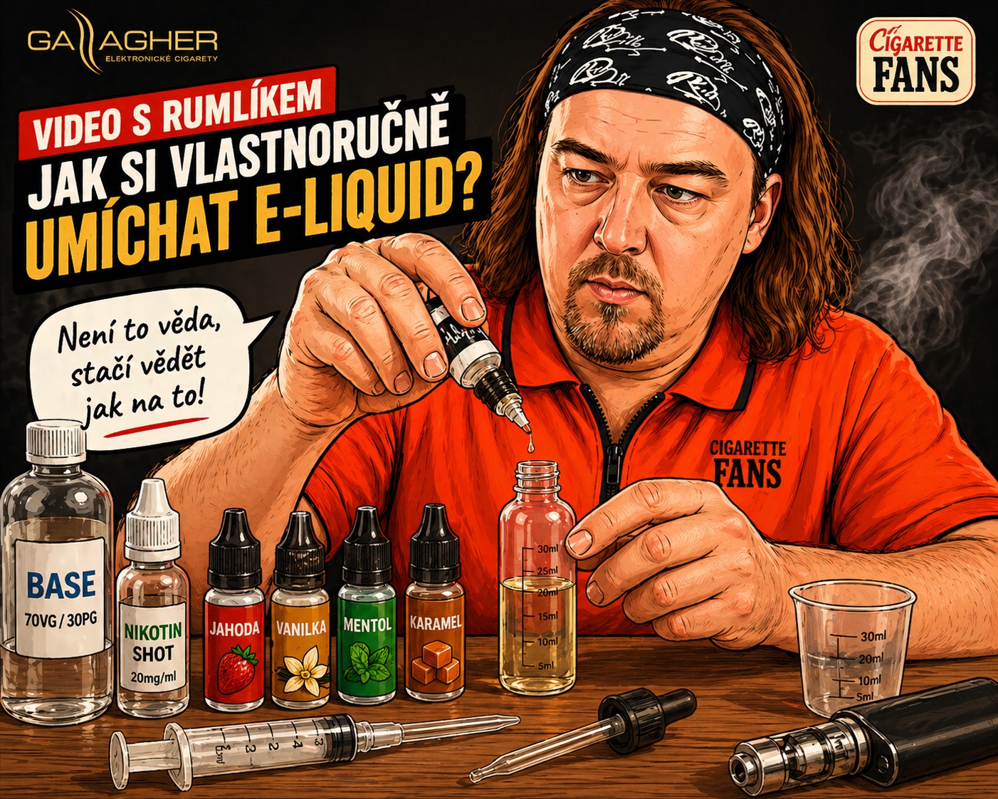 Video: Jak si vlastnoručně umíchat e-liquid