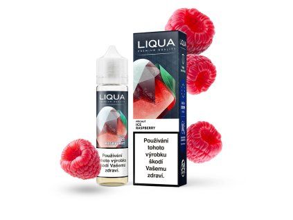 Příchuť 10ml LIQUA Mix&Go ICE Raspberry