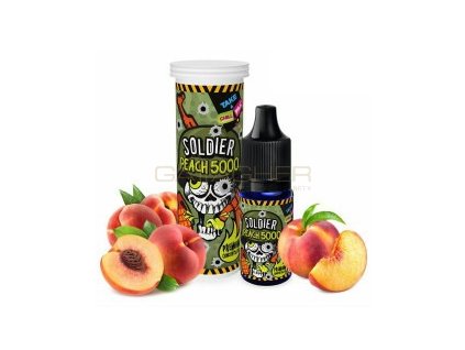 Příchuť Chill Pill Soldier – Peach 5000 s obsahem 10ml