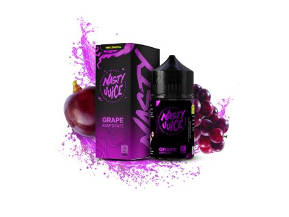 Příchuť 10ml Nasty Juice Asap Grape