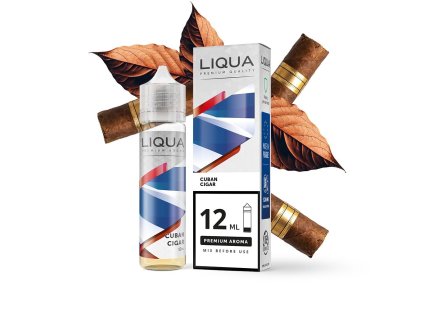 Příchuť 10ml LIQUA Mix&Go Cuban Cigar
