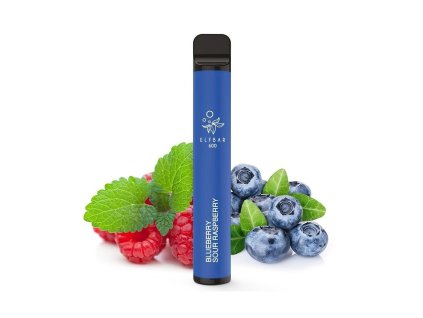 Elf Bar 600 s 20mg nikotinu a příchutí Blueberry Sour Raspberry