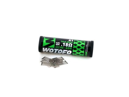 wotofo profile rda mesh prebuilt wire 018ohm 10pcs