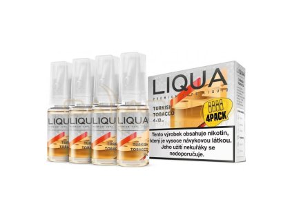 Turecký tabák Liqua 4x10ml ve 3,6 nebo 12mg