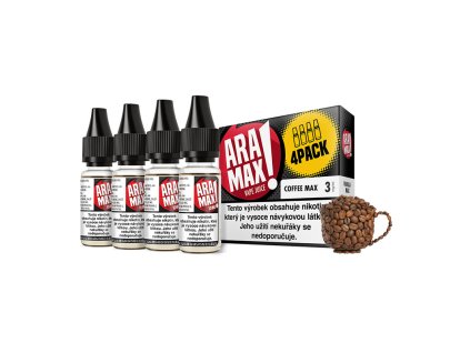 E Liquid Aramax 4x10ml Coffee MAX