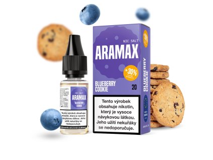 E Liquid Aramax Salt Blueberry Cookie