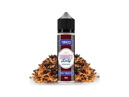 Příchuť 10ml Dinner Lady Rich Tobacco