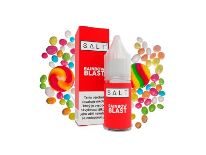 E-Liquid Juice Sauz SALT 10 ml Rainbow Blast s obsahem nikotinu 10 nebo 20mg