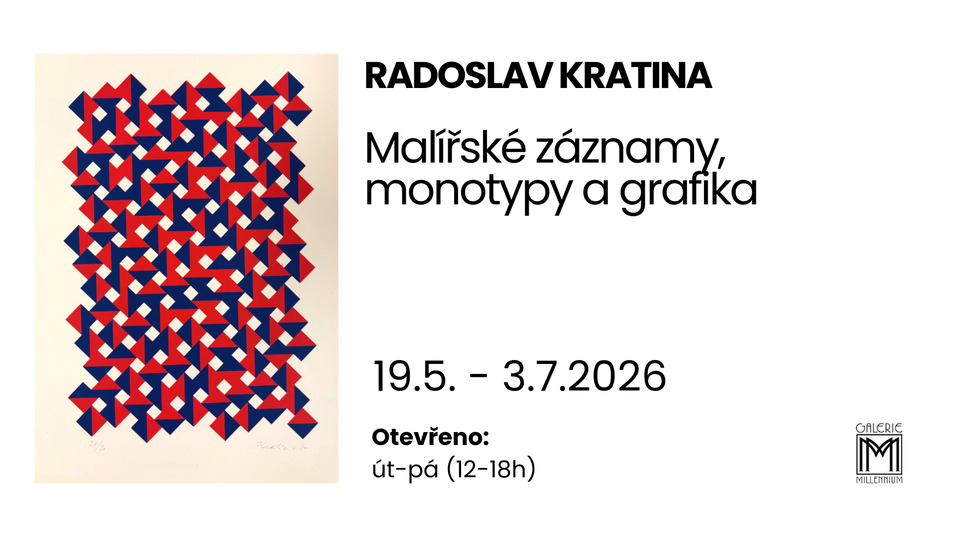 Radoslav Kratina - Malířské záznamy, monotypy a grafika