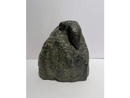 Kurt Gebauer - Pták - část jednoho z modelů pro Obludy na sídliště Dědina v Praze