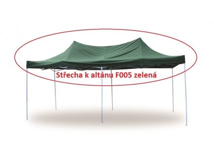 Střecha k altánu F005 zelená