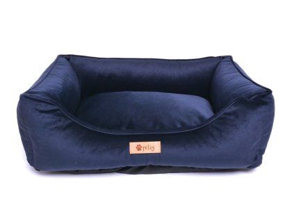PETSY Pelíšek ROYAL 55 cm / MODRÁ