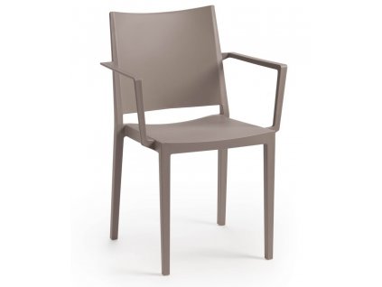 Křeslo MOSK ARMCHAIR - taupe