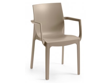 Křeslo EMMA ARMCHAIR- taupe