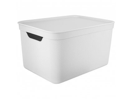 JIVE DECO úložný box 16L - bílý
