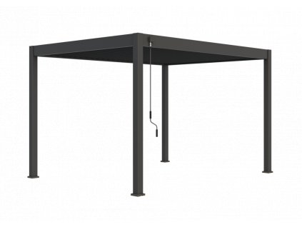Bioklimatická pergola INTRO PLUS 4x3 m, hliník - volně stojící