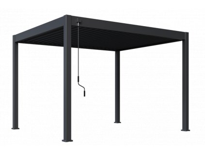 Bioklimatická pergola INTRO NEO 3,6x3 m, hliník a ocel - volně stojící