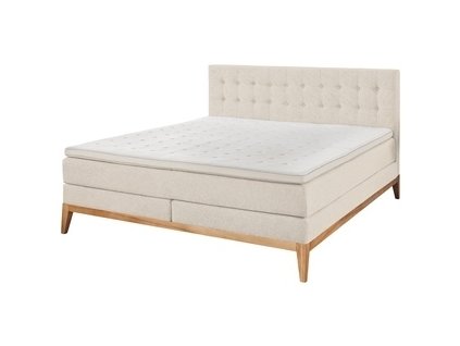 Kontinentální postel BOXSPRING WESTWOOD BX2290 180x200 cm - béžová