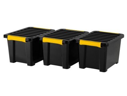 ROTHO úložné boxy DIY EASY SET - 3x15L