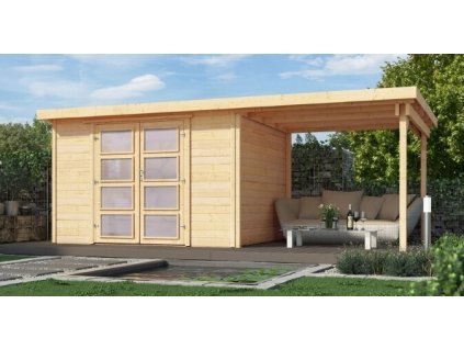 WEKA Dřevěný zahradní domek 321 (508 x 237 x 206 cm)