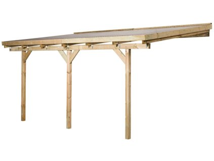 WEKA Dřevěná zahradní pergola 671 (4,2x3 m)