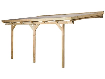 WEKA Dřevěná zahradní pergola 671 (5,1x3 m)