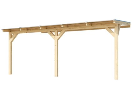 WEKA Dřevěná zahradní pergola 672 (5,4x3,7 m)