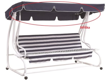 de luxe modrobila striska