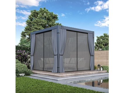 3x3 96 153 75 34 freestanding set of curtains 2