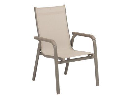 basic plus 0301202 4000 stapelsessel taupe stucco beige object