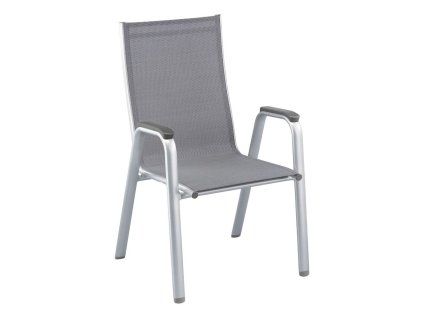 cirrus 0100302 0000 stapelsessel silber anthrazit grau object