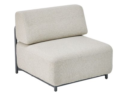 tribe 0107939 7820 mittelteil anthrazit matt boucle beige object