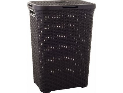 RATTAN STYLE 60L koš na prádlo - hnědý