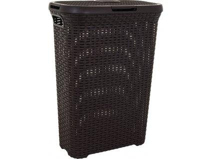 RATTAN STYLE 40L koš na prádlo - hnědý