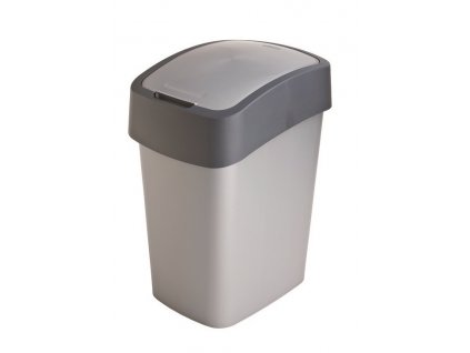 FLIPBIN 9L odpadkový koš - šedý