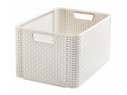 CURVER STYLE box - L- krémový