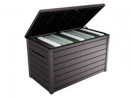 keter 23g cushionse wood finish perspective open lid render 03