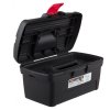 curver herobox basic toolbox polypropylene 13 inch 33x20x16cm black with red ef505350